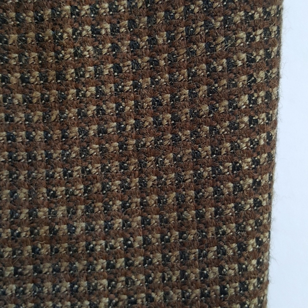André Vachon Wool Alpaca Multicolor Brown Blazer 46S - Picture 5 of 8